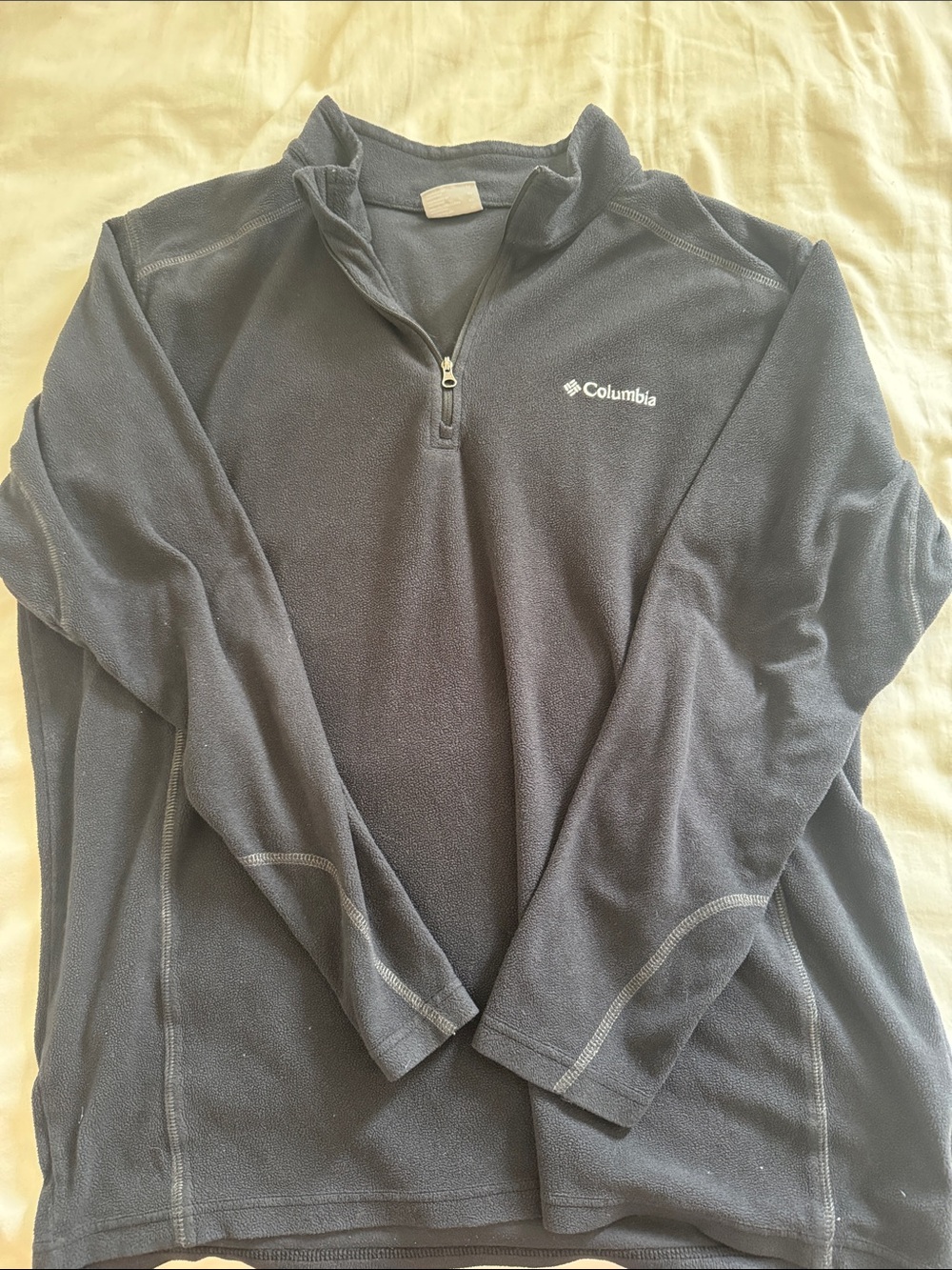 Columbia Men's Half-Zip Fleece Pullover black